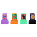 Halloween Stampers Party Favors Set - Multicolor, 12 Self-Inking Designs