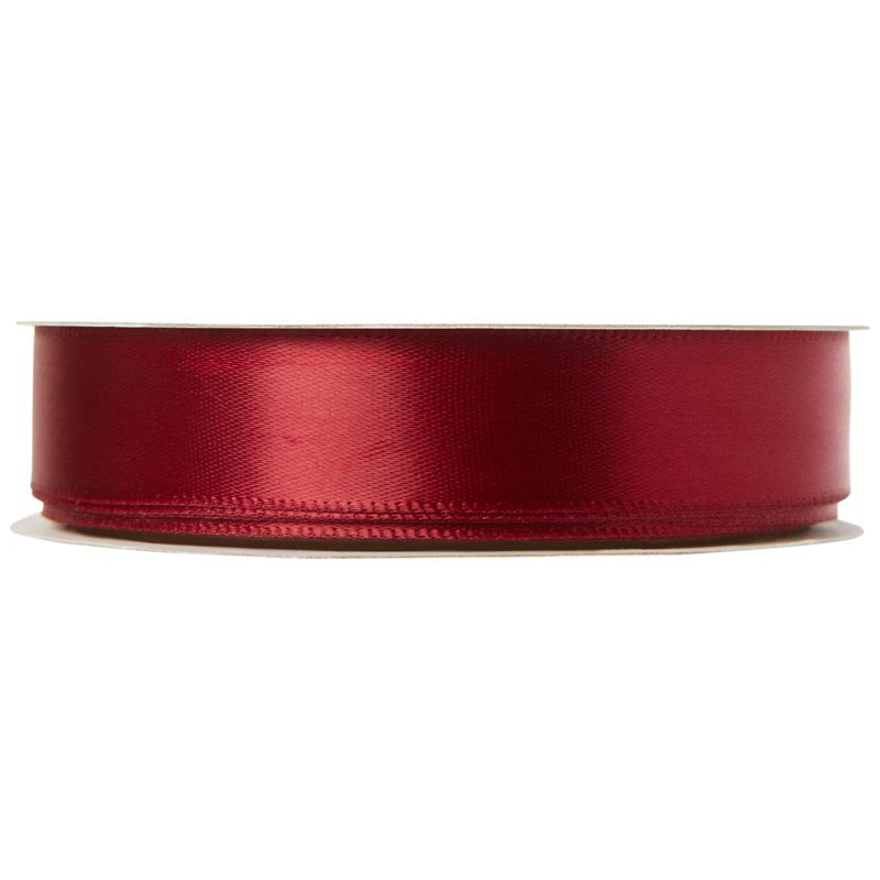 (4 Pack) Offray Red Wine Satin Ribbon 5/8 Inch, 18 Feet - Craft & Decoration