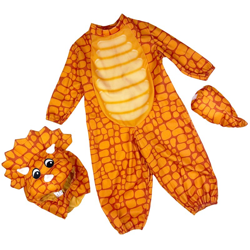 Toddler Triceratops Halloween Costume - Size 2T Dinosaur Outfit for Boys
