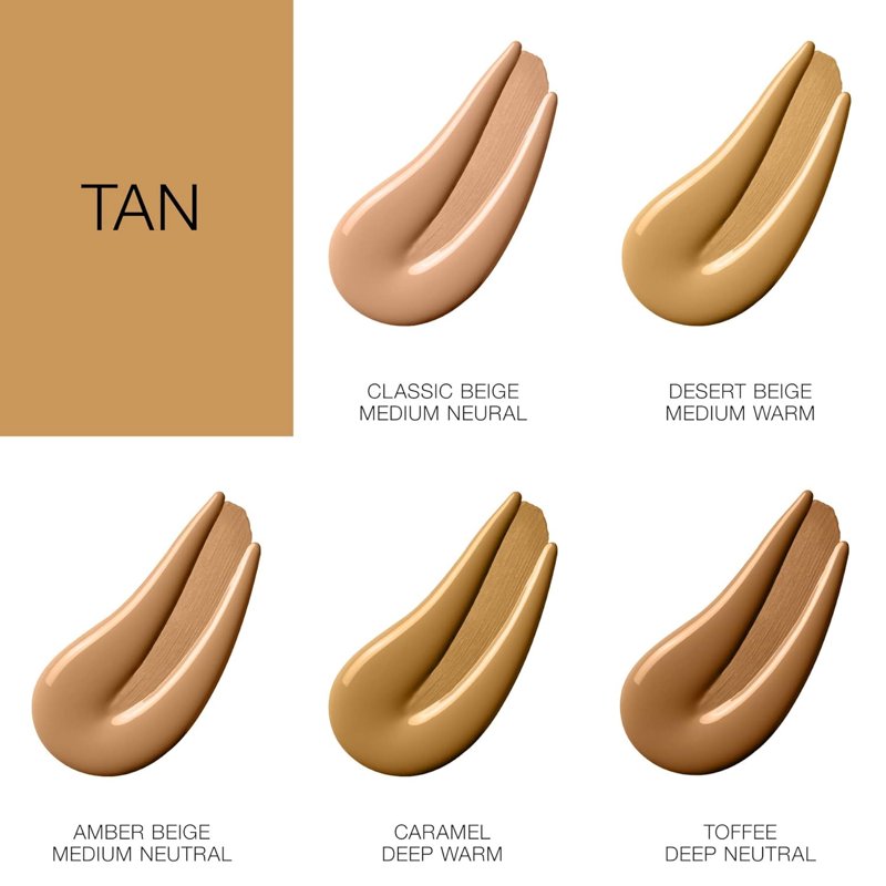 Dewy Liquid Foundation Makeup - Buildable Coverage, 20 Shades