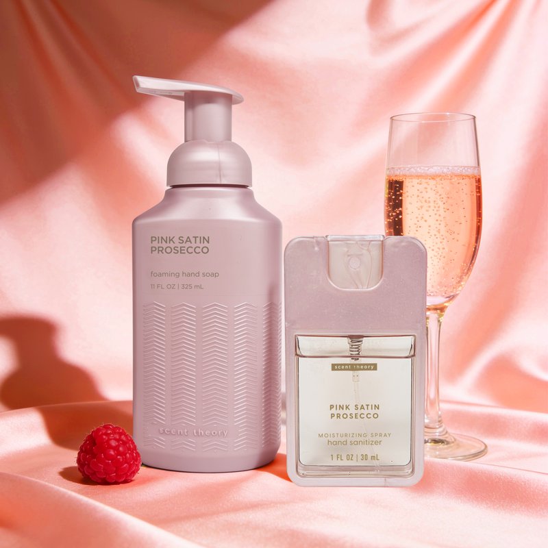 Moisturizing Hand Sanitizer Spray - Pink Satin Prosecco, 1 fl oz