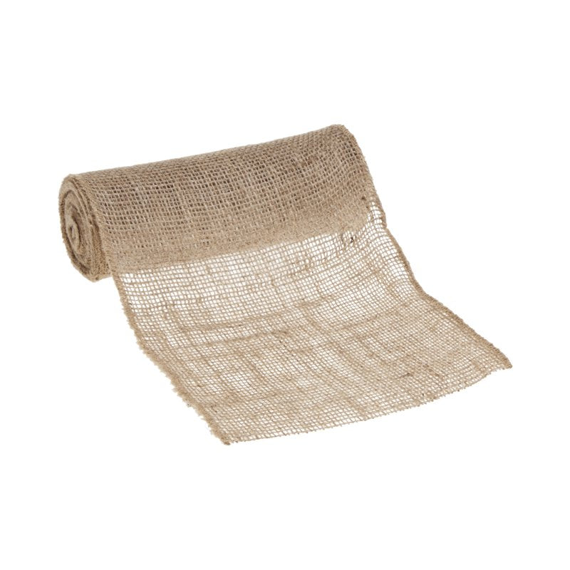 Natural Burlap Fabric Roll 8" x 5 Yards – 2 Pack for DIY Crafts & Home Decor