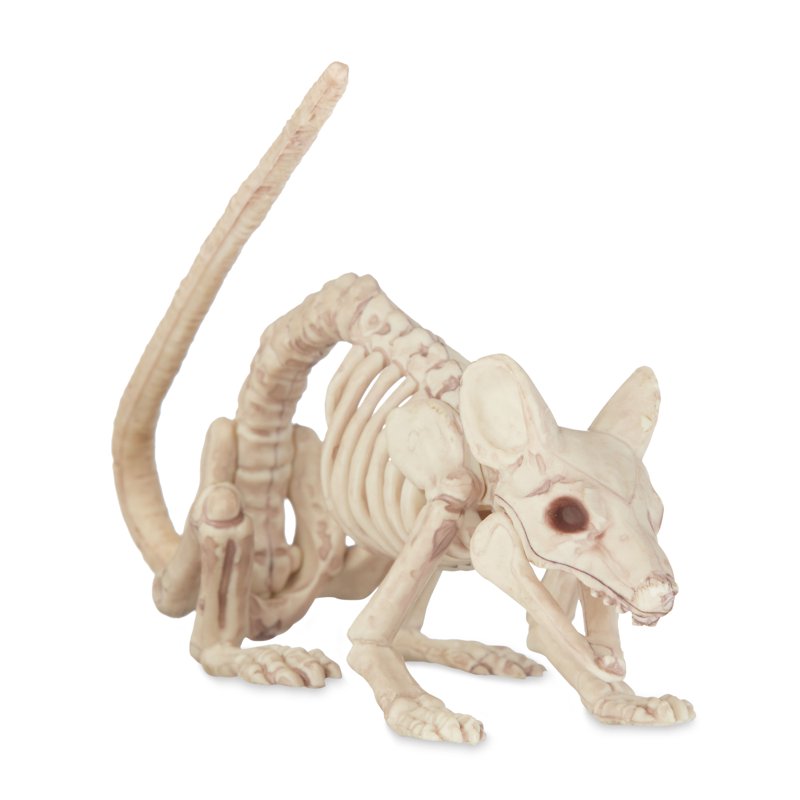 Faux Mouse Skeleton Walking Pose Halloween Decor - Crazybonez Original