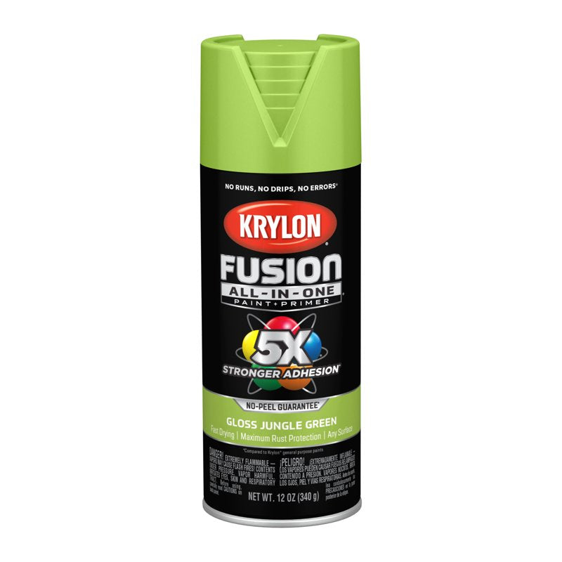 Gloss Jungle Green Spray Paint - 6 Pack, 12 oz