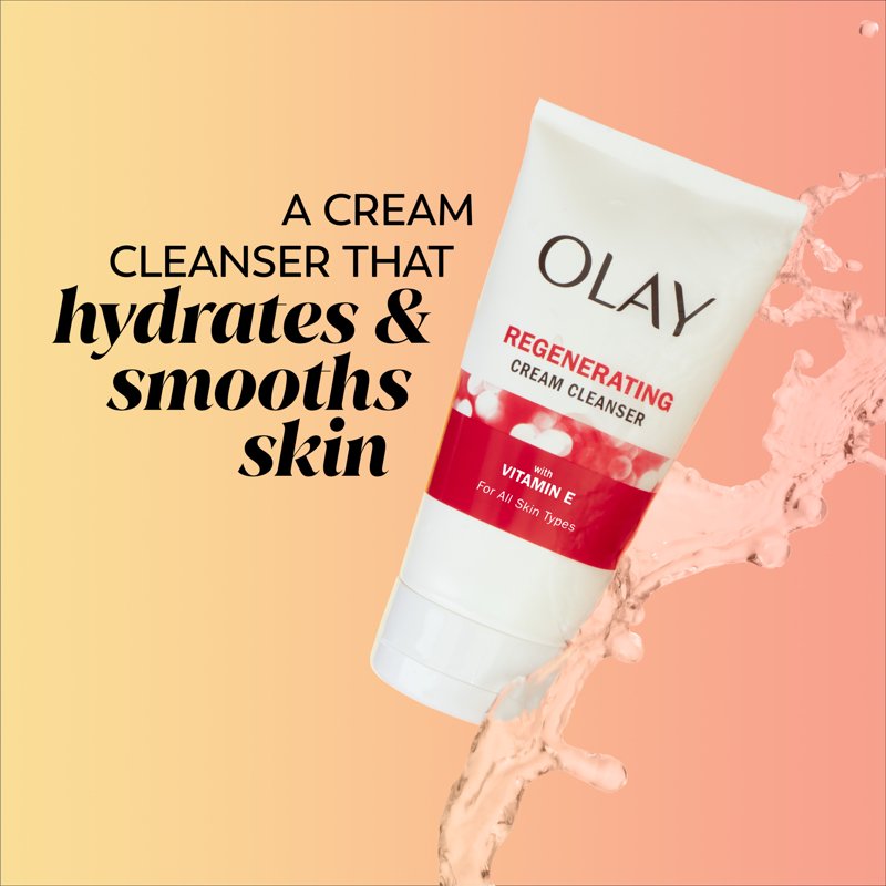 Regenerating Cream Face Cleanser with Exfoliants, 5 fl oz