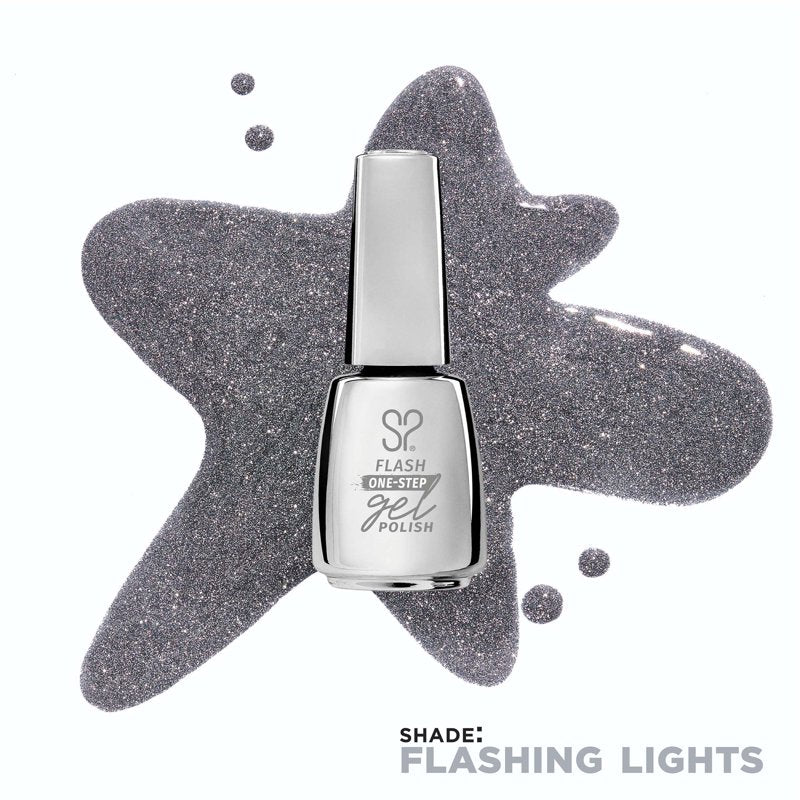 One-Step Gel Nail Polish - Flashing Lights, 0.5 fl oz