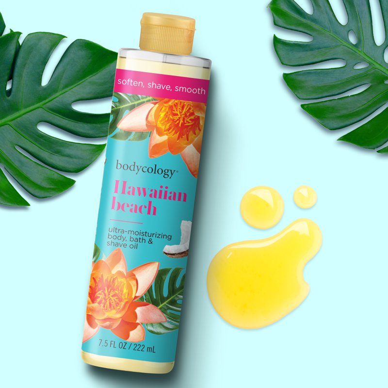 Hawaiian Beach Moisturizing Body, Bath & Shave Oil - 7.5 fl oz