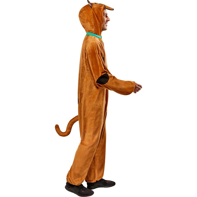 Scooby-Doo Halloween Costume for Adults Men's M 32/34 - Cozy Jumpsuit