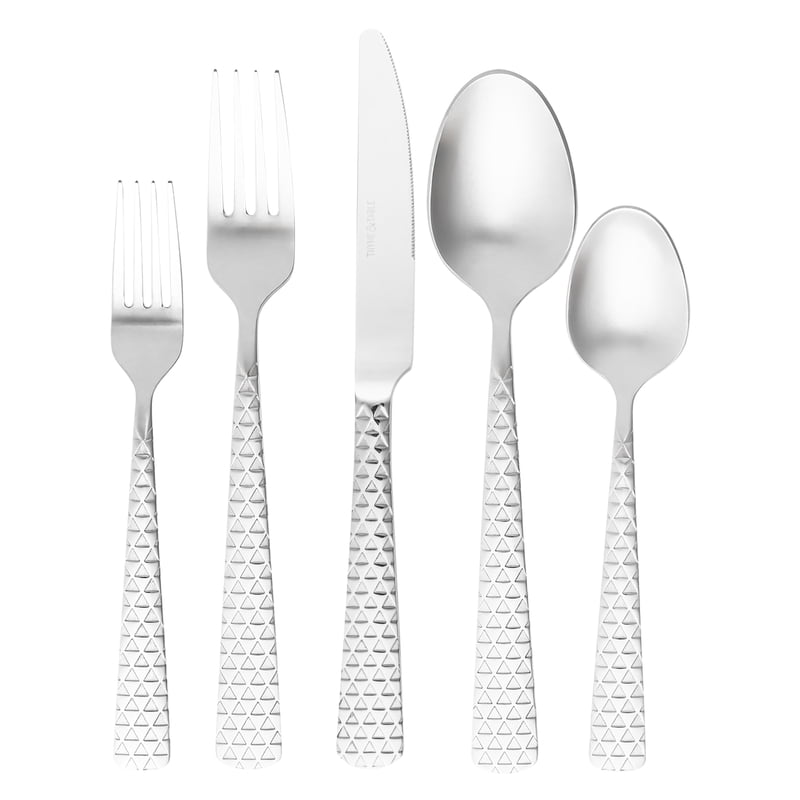 20-Piece Stainless Steel Flatware Set for 4 - 3 Pack