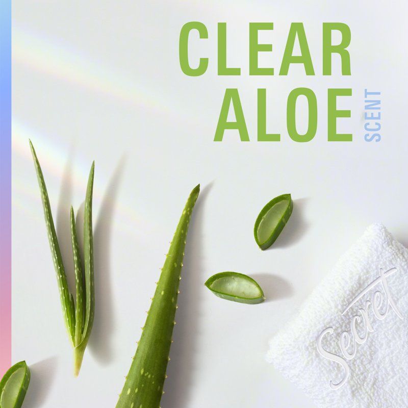 Clinical Strength Antiperspirant Deodorant Clear Gel Aloe 2.6 oz