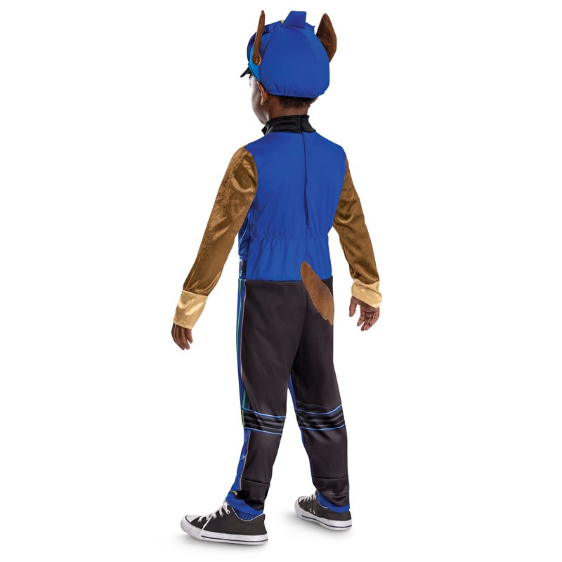Paw Patrol Chase Dino Halloween Costume for Kids - Size S (6/7) - Disguise
