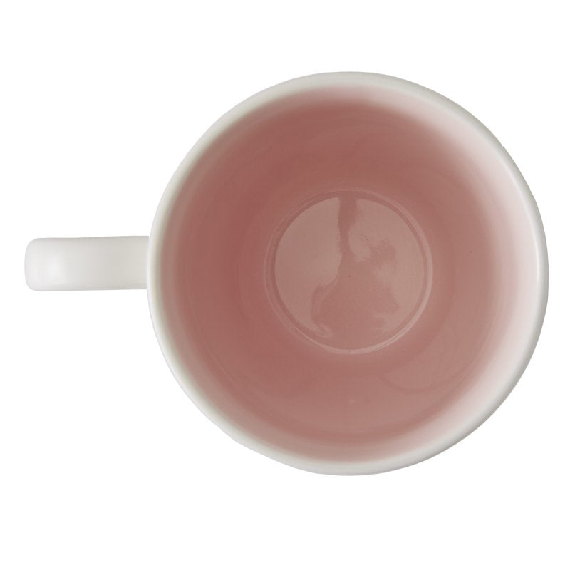 Blush Stoneware Mug - Vivian Design