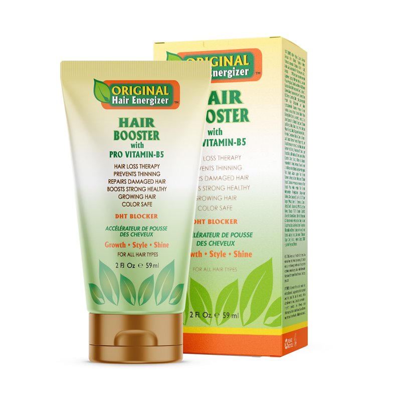 Hair Booster with Pro Vitamin B5 - Organic Treatment for All Hair Types