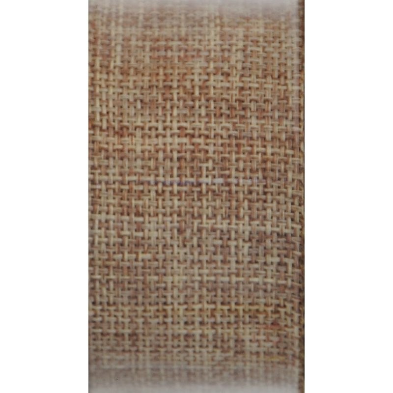 Natural Burlap Ribbon 1.5 Inch Woven Craft Trim - 9 Feet, Offray