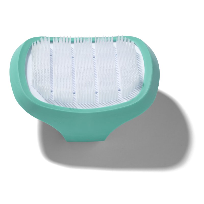 Cradle Cap Soft Bristle Brush for Babies - Aqua