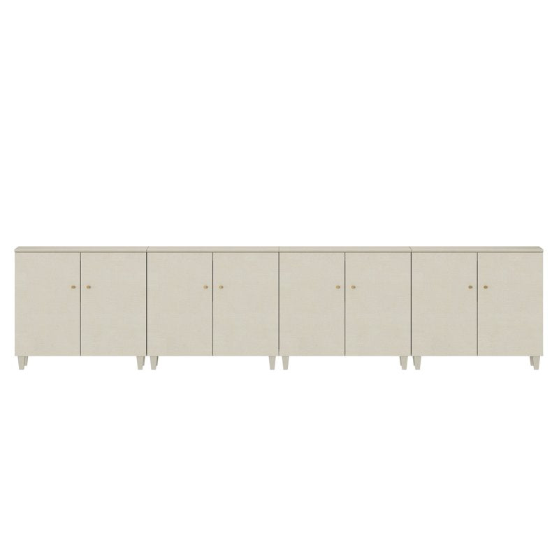 Sideboard Buffet Cabinet with 12 Compartments - 4 Pack