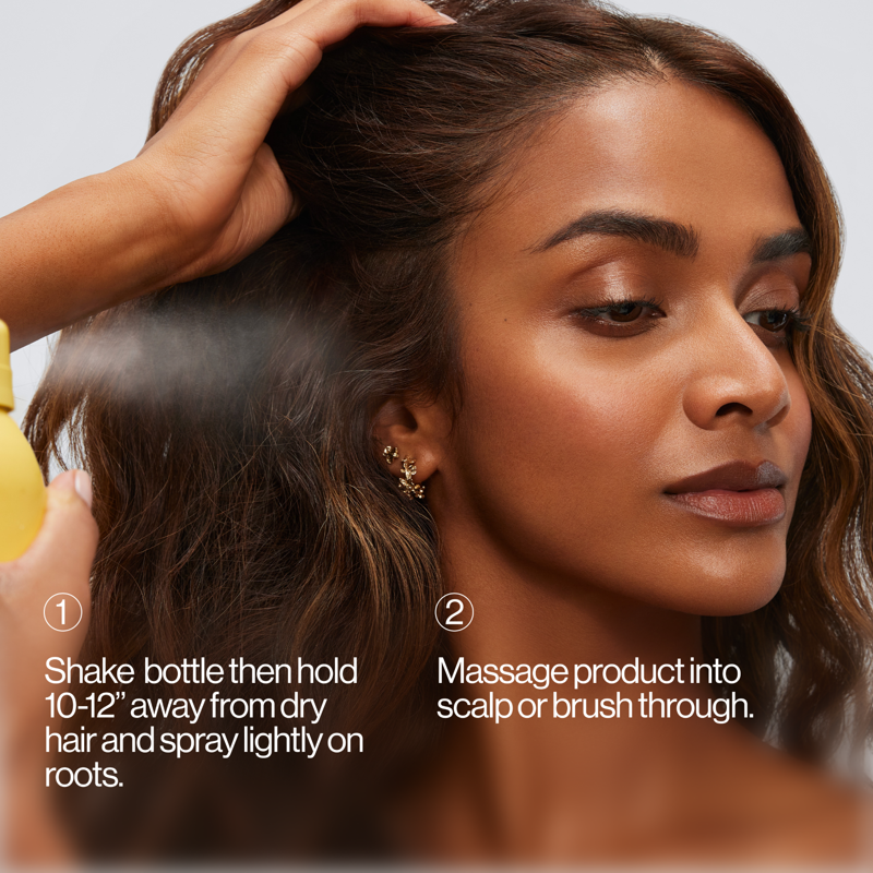 Invisible Dry Shampoo - Oil-Absorbing Rice Starch Formula, 5.3oz