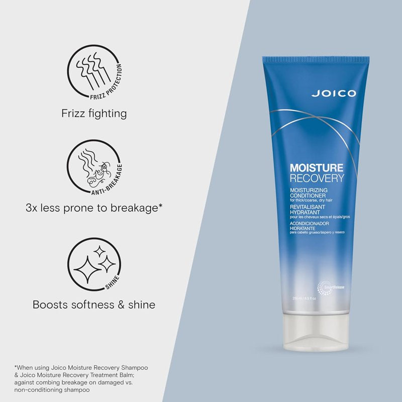 Moisture Recovery Hydrating Hair Conditioner for Dry Damaged Hair 8.5 oz