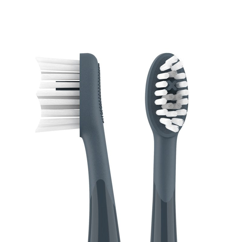 Sonic Brush Head - Charcoal Grey, Slim Design - 1 Pack