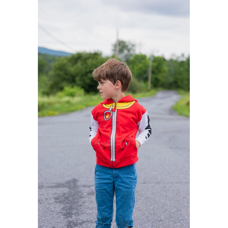 Paw Patrol Marshall Fleece Zip-Up Hoodie for Toddler & Little Boys - Variation 7-8