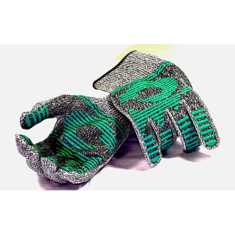 Cut Resistant Gloves with Silicone Grip - Heat-Resistant, Medium