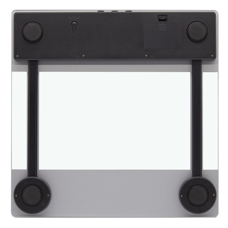 Digital Glass Body Weight Scale with Body Fat and BMI Monitoring - 11.8" x 11.8"