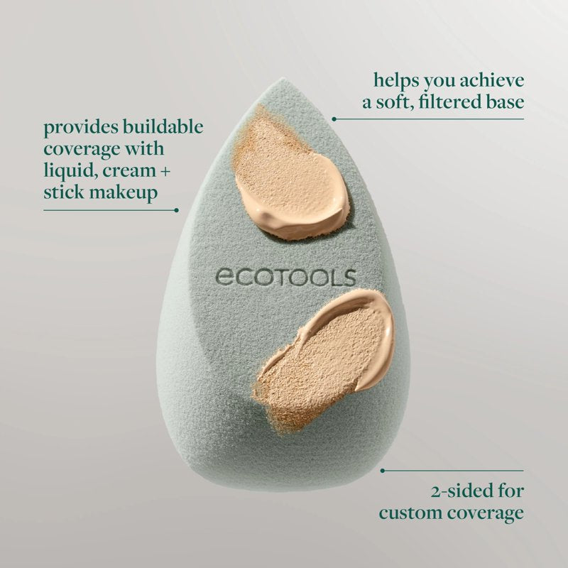 Blurring Makeup Sponge - Soft, 2-Sided Foundation Blender