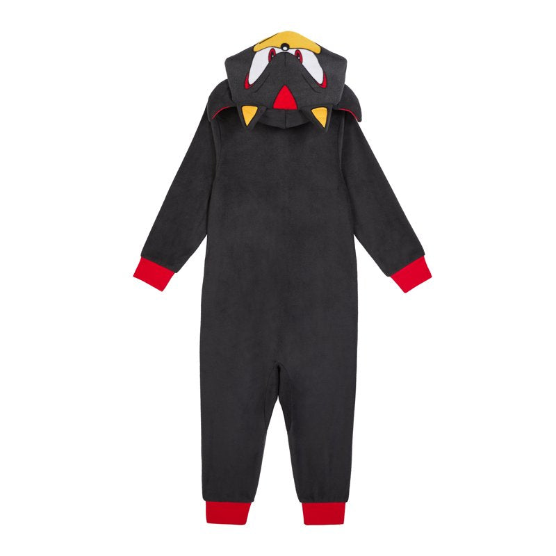Shadow Boys Long Sleeve Blanket Sleeper - Shadow Black, Size 8 - Sonic The Hedgehog