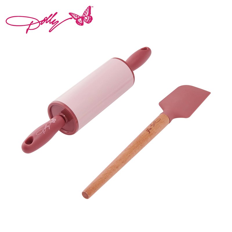 Mini Spatula and Rolling Pin Set - Blush