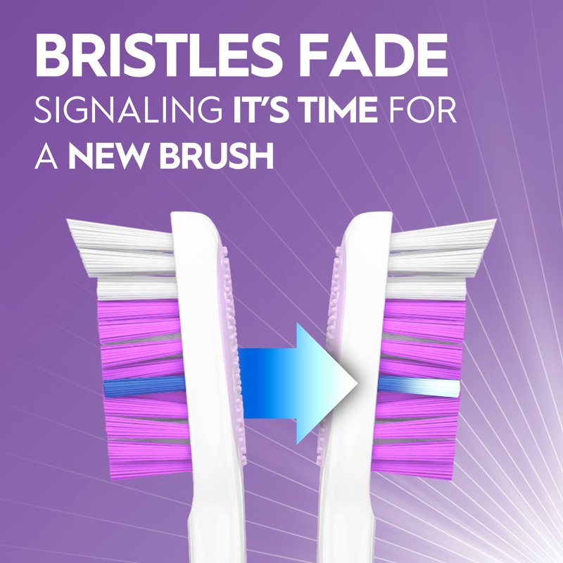 Advanced Whitening Manual Toothbrush - Soft Bristles, 4 Pack
