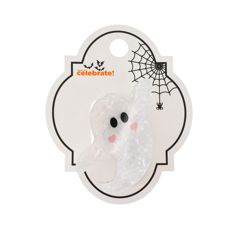 Women's Halloween Ghost Claw Hair Clip - Multicolor, Spooky Costume Accessory