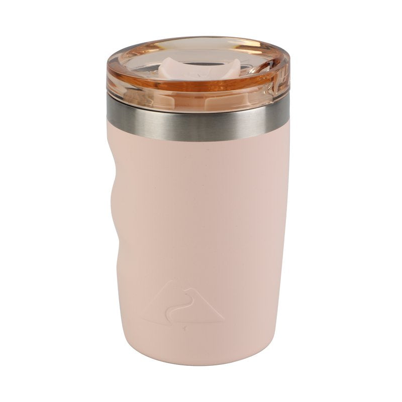 12oz Ceramic Lined Stainless Steel Insulated Travel Tumbler - Frosted Peach