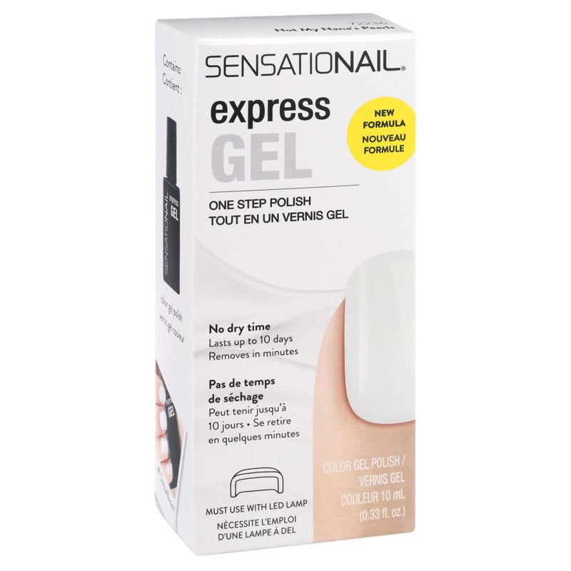 One-Step Gel Nail Polish - White Pearl - 0.33 fl oz Long-Lasting Manicure