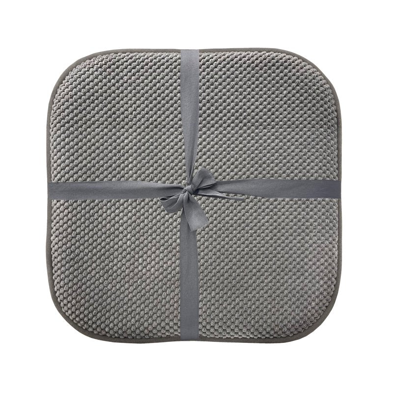 Memory Foam Chair Seat Cushion - 16"x16", 2-Pack, Grey