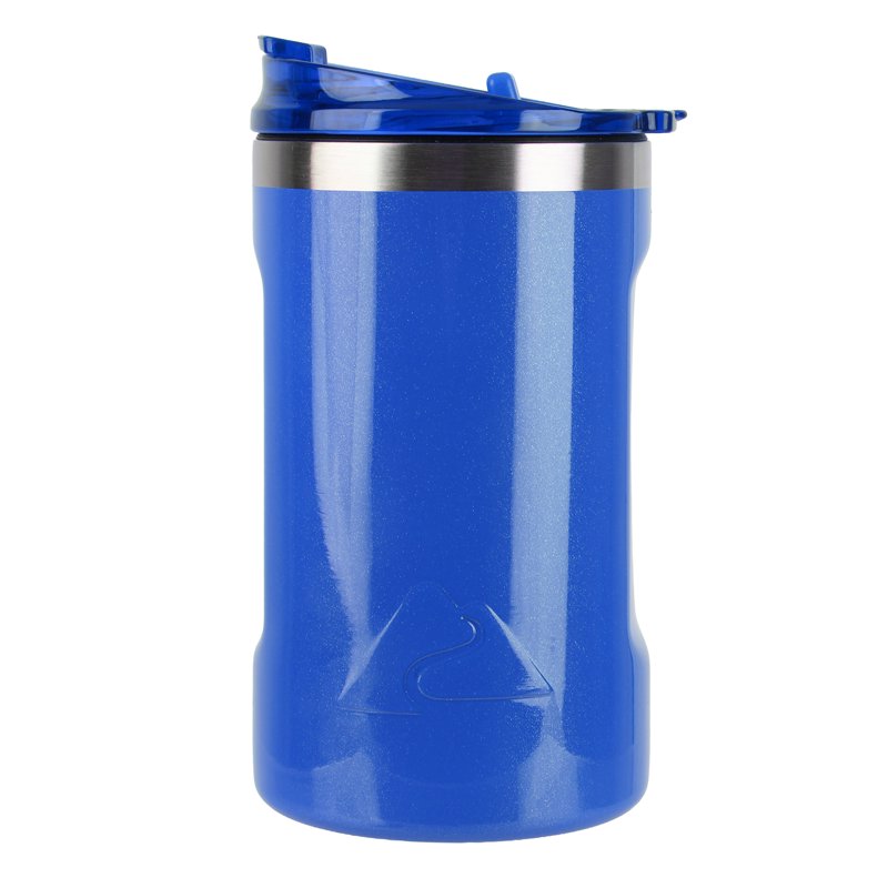 16 oz Stainless Steel Can Tumbler with 2-in-1 Lid - Patriotic Blue