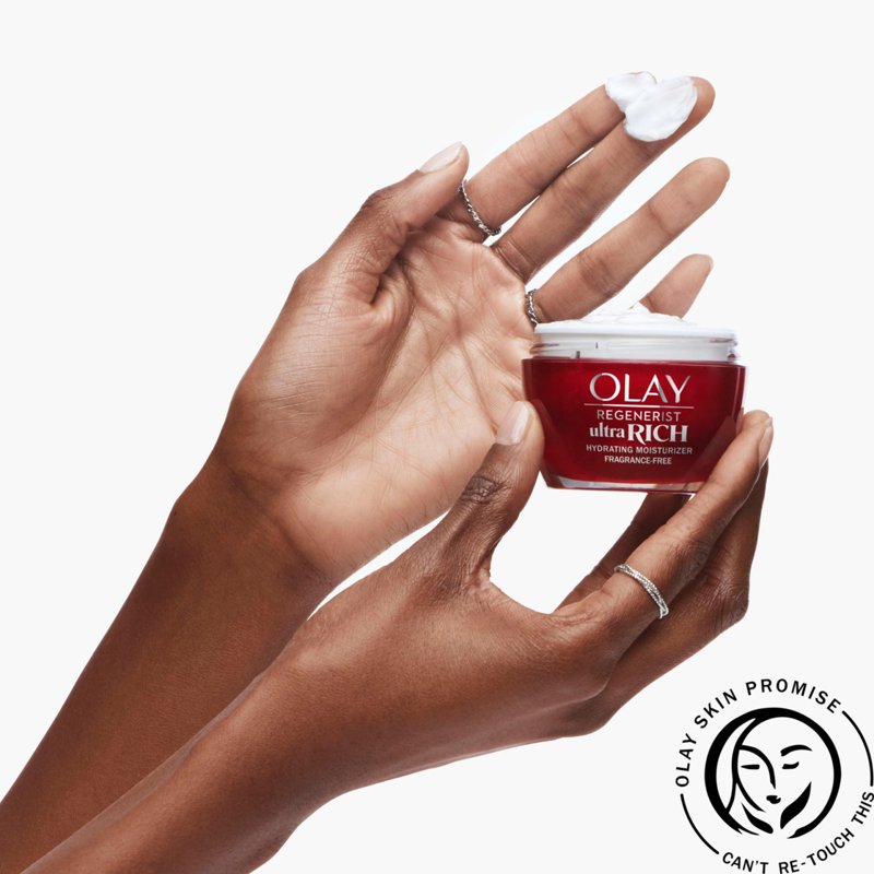Ultra Rich Face Moisturizer, Fragrance-Free Hydrating Cream, 1.7 Oz