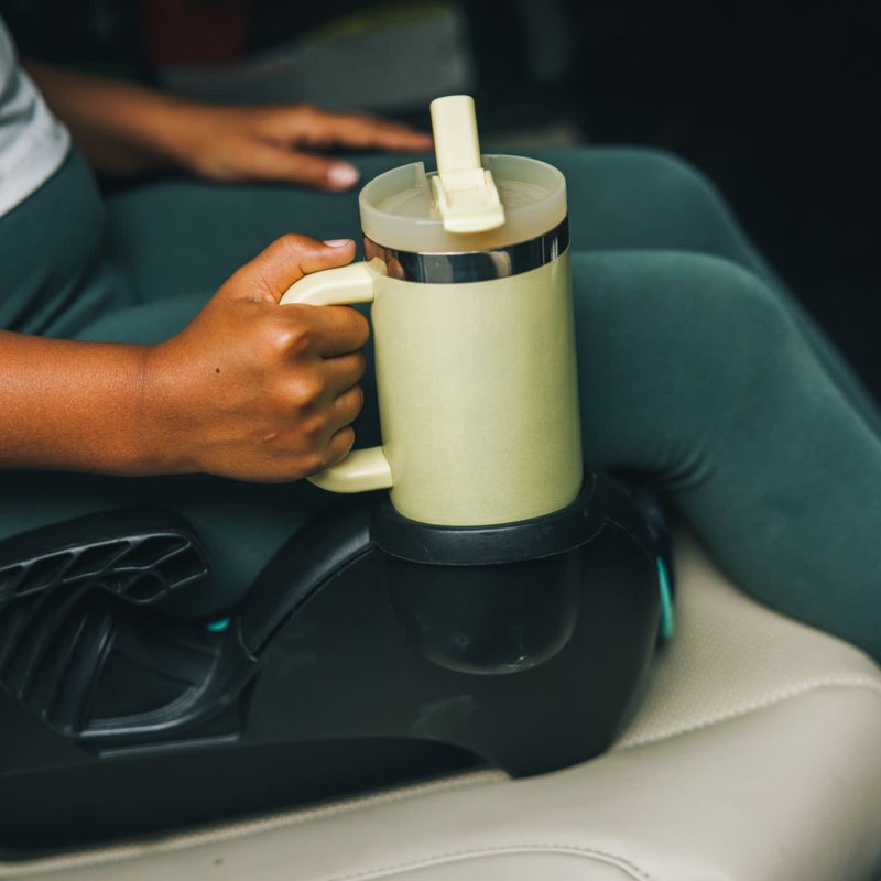 16 oz Ceramic Lined Road Trip Tumbler - Sunlight Glitter