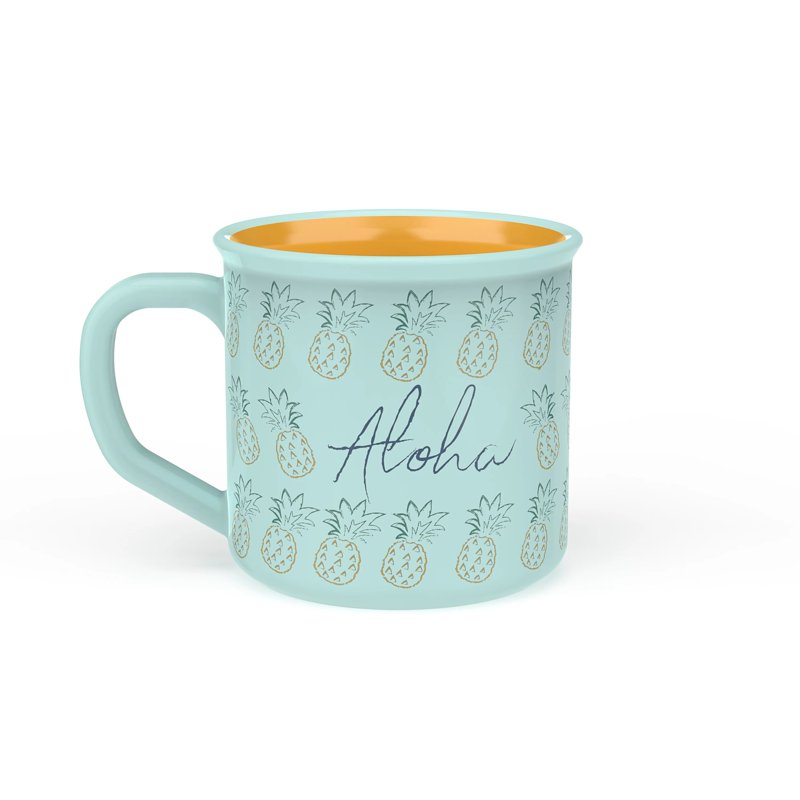Ceramic Harlow Mug - 16oz, 2 Pack - Stitch Design