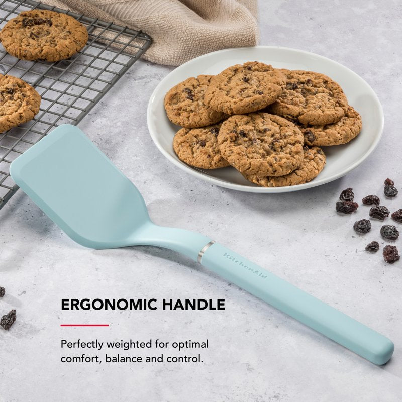 3-Piece Cooking Utensils Set with Ergonomic Handles - Mineral Water