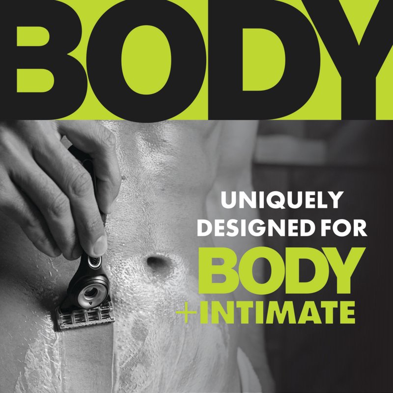 Body & Intimate Razor Blade Refills - 6 Cartridges