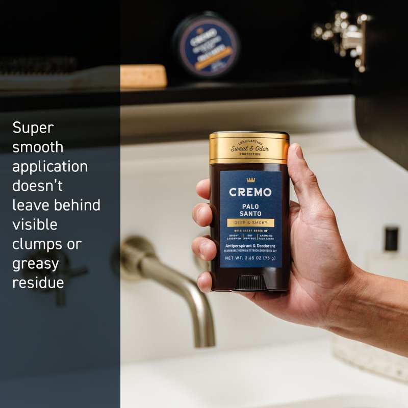 Palo Santo Antiperspirant Deodorant for Men - 48-Hour Protection