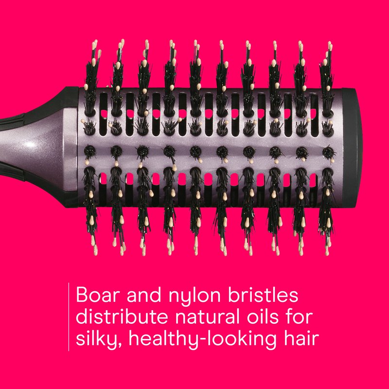 Large Vented Round Hairbrush with Diamond Ceramic Technology