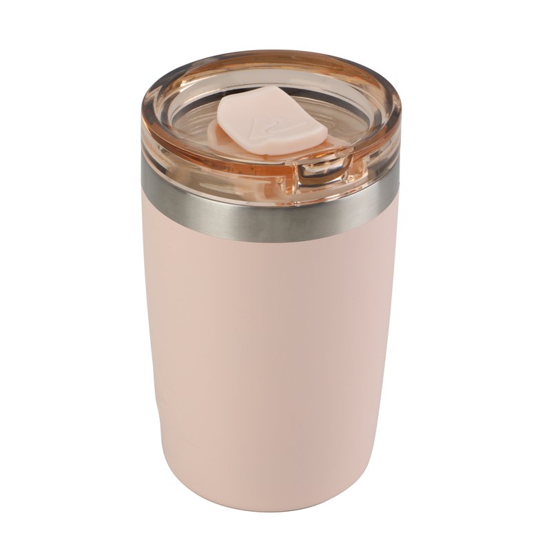 12oz Ceramic Lined Stainless Steel Insulated Travel Tumbler - Frosted Peach