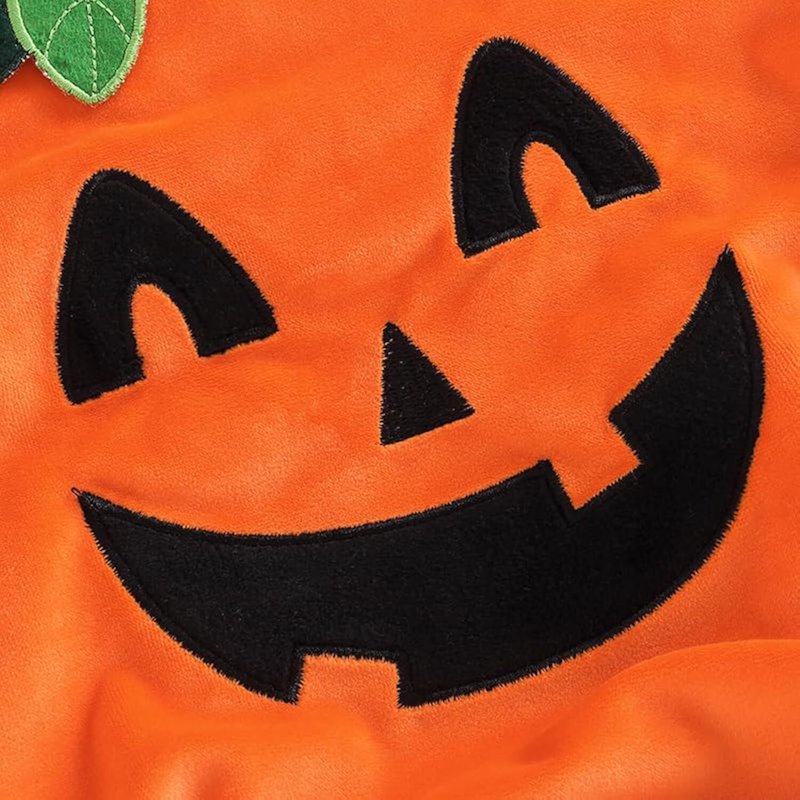 Baby Pumpkin Costume Romper Set with Hat & Shoes - 12-24 Months Variation 01