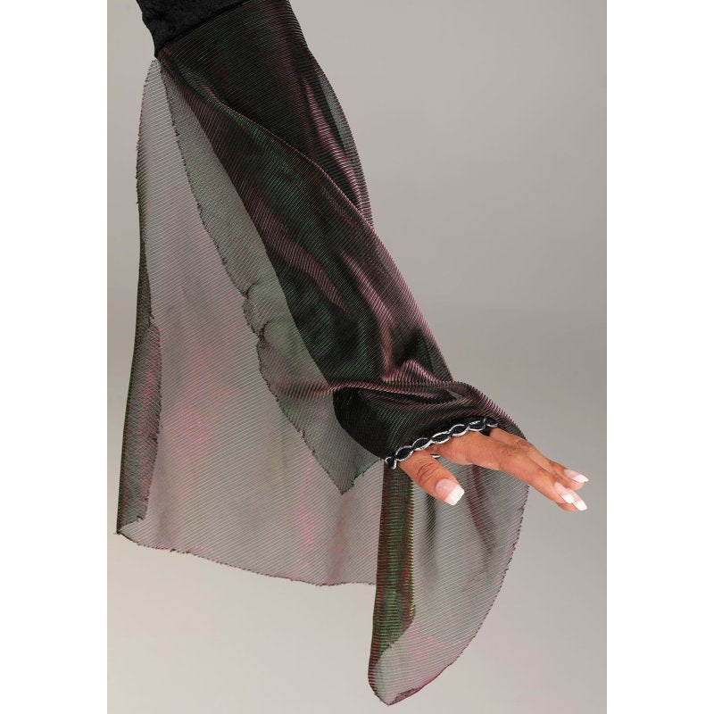 Women's Mystic Sorceress Costume Dress XS - Velour Faux Snakeskin Belt