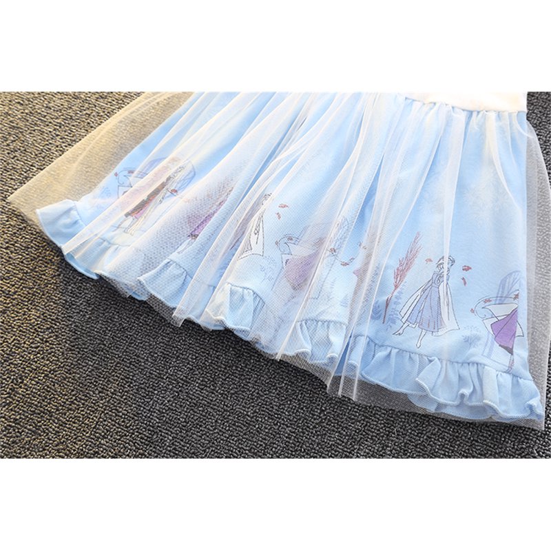 Snow Princess Toddler Girls Princess Dress 2-3T Tulle Formal Costume for Birthday Halloween Christmas