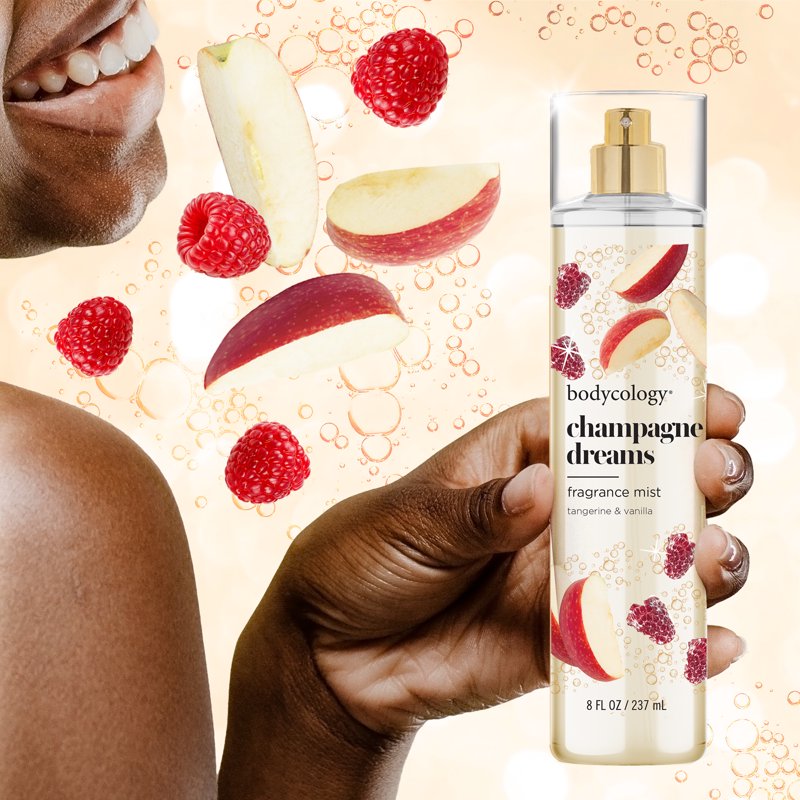 Champagne Dreams Fragrance Body Mist - Long-Lasting Scent, 8 fl oz