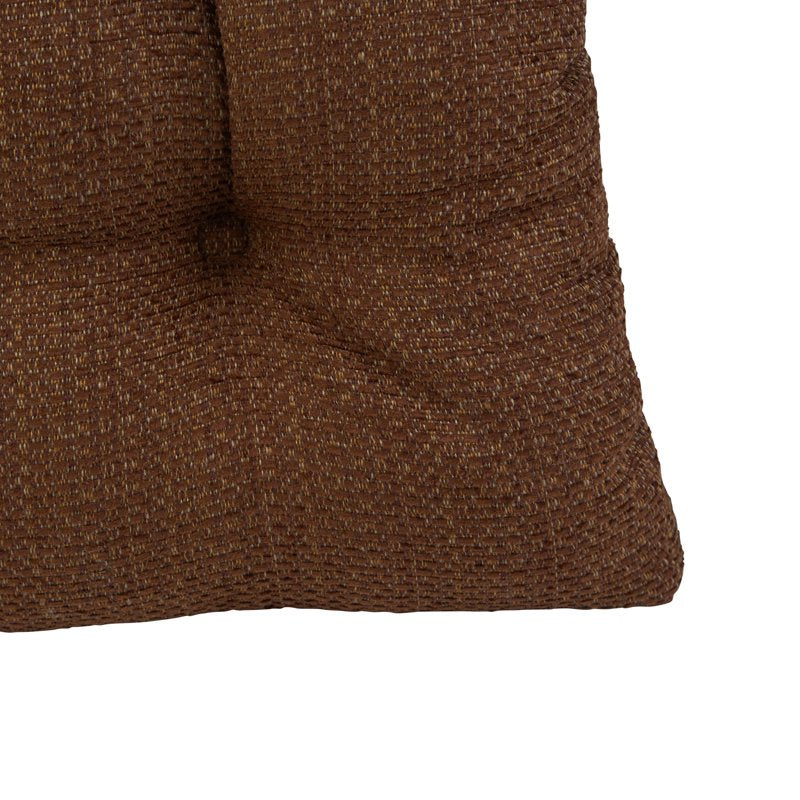 Non-Slip Chair Cushions Set of 2 - 15" x 15" - Brown