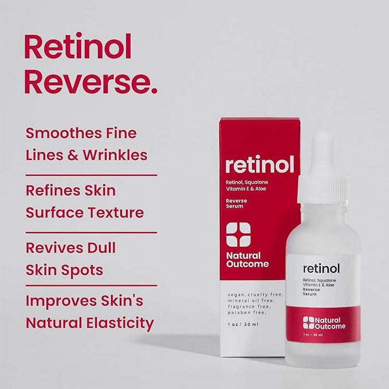 Retinol Facial Serum - Age-Defying Skincare, 10 oz