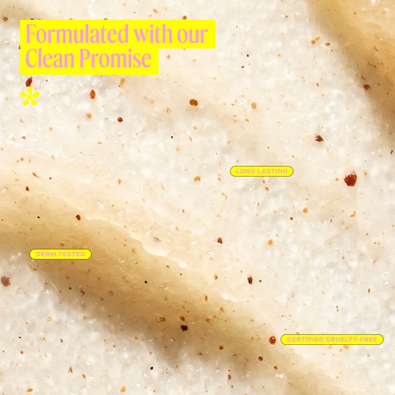 Exfoliating Body Scrub - Vanilla Glaze, 18 OZ for Soft Skin